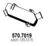 SCANI 1853376 Middle-/End Silencer